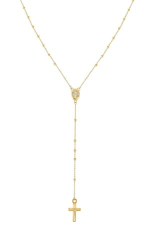 GARGANTILLA ROSARIO DORADO