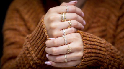 Diamante oro amarillo 14k